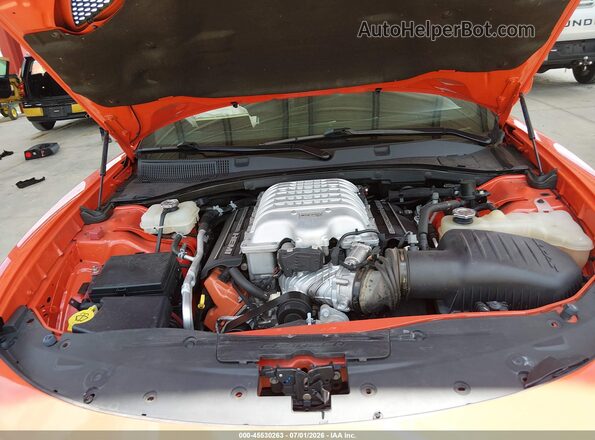 2C3CDXL92KH710234 2019 DODGE CHARGER Orange უკანა ხედი