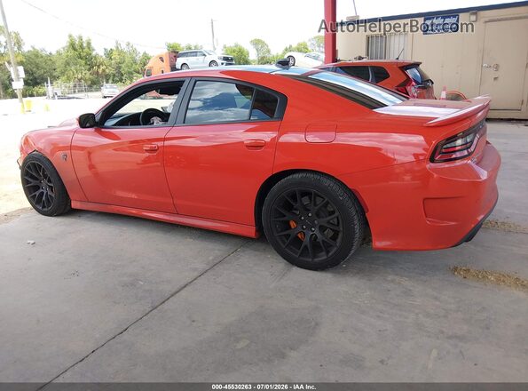 2C3CDXL92KH710234 2019 DODGE CHARGER Orange სალონის 360-გრადუსიანი ხედი