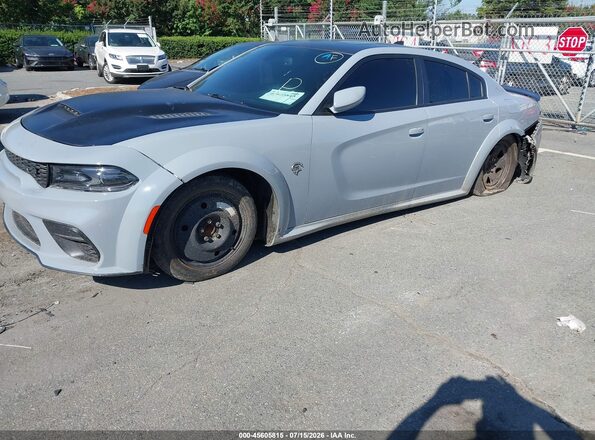 2C3CDXL93LH244010 2020 DODGE CHARGER Gray Front left