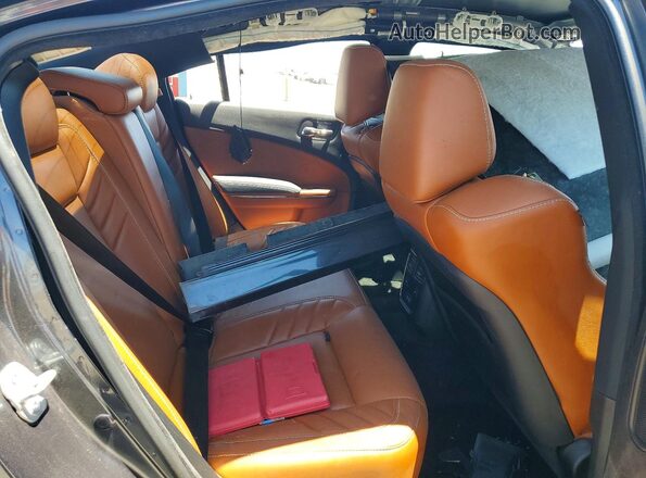 2C3CDXL96GH222153 2016 DODGE CHARGER Gray უკანა სავარძლების ხედი