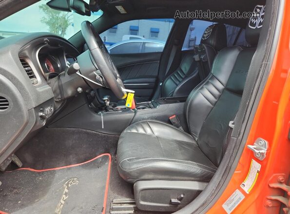 2C3CDXL96HH556345 2017 DODGE CHARGER Black Vista interior delantera