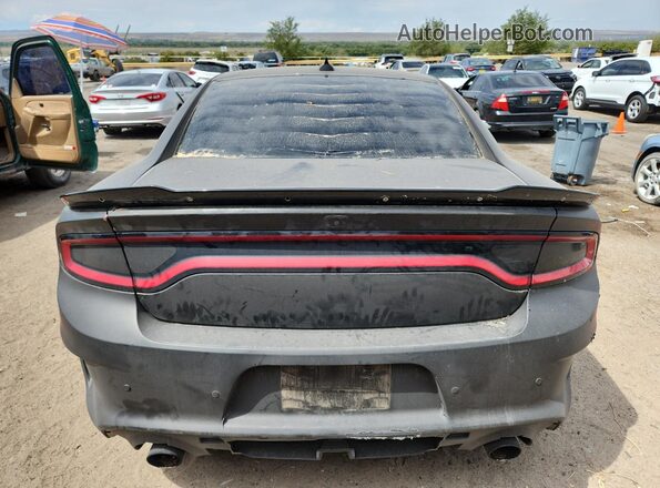 2C3CDXL96HH556345 2017 DODGE CHARGER Black Vista trasera
