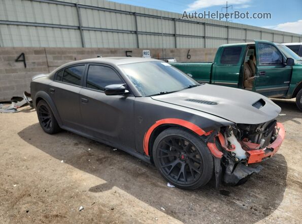 2C3CDXL96HH556345 2017 DODGE CHARGER Black Delantero derecho