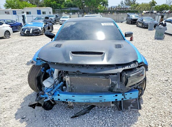 2C3CDXL97PH630497 2023 DODGE CHARGER Blue Vista frontal