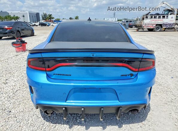 2C3CDXL97PH630497 2023 DODGE CHARGER Blue Vista trasera