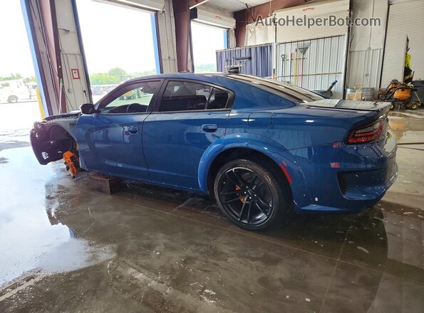 2C3CDXL98PH525211 2023 DODGE CHARGER Blue უკანა მარცხენა