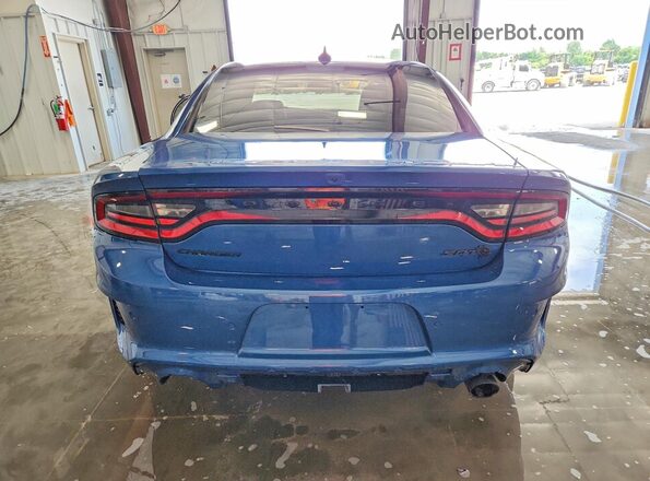 2C3CDXL98PH525211 2023 DODGE CHARGER Blue უკანა ხედი