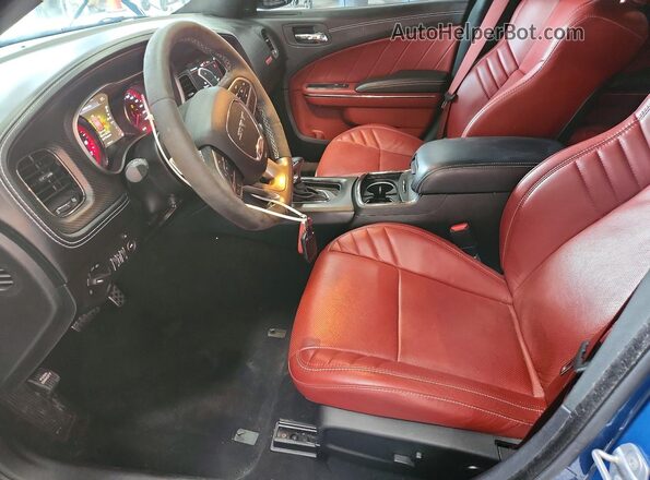 2C3CDXL98PH525211 2023 DODGE CHARGER Blue წინა სალონის ხედი