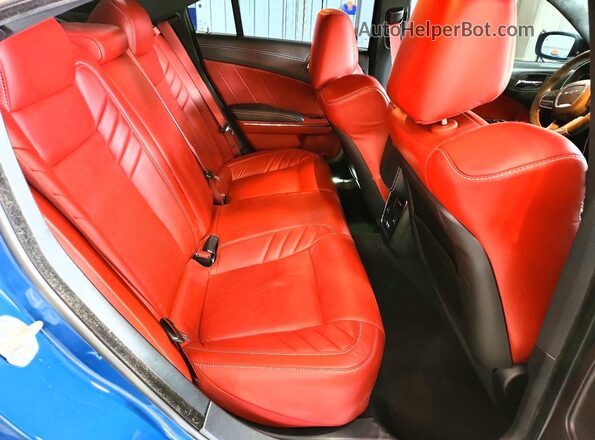 2C3CDXL98PH525211 2023 DODGE CHARGER Blue უკანა სავარძლების ხედი