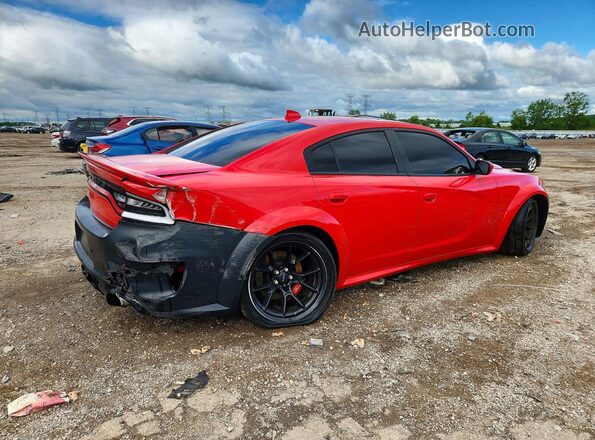 2C3CDXL99MH619254 2021 DODGE CHARGER Red Tył prawy