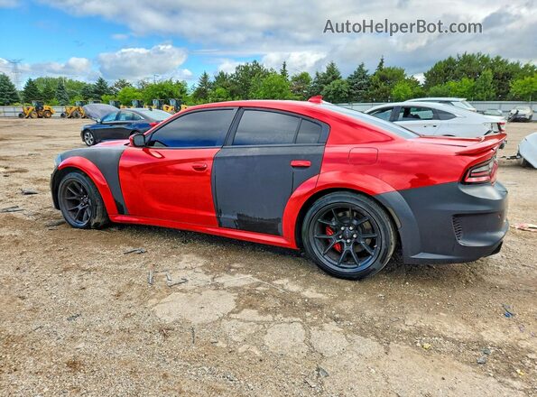 2C3CDXL99MH619254 2021 DODGE CHARGER Red Tył lewy