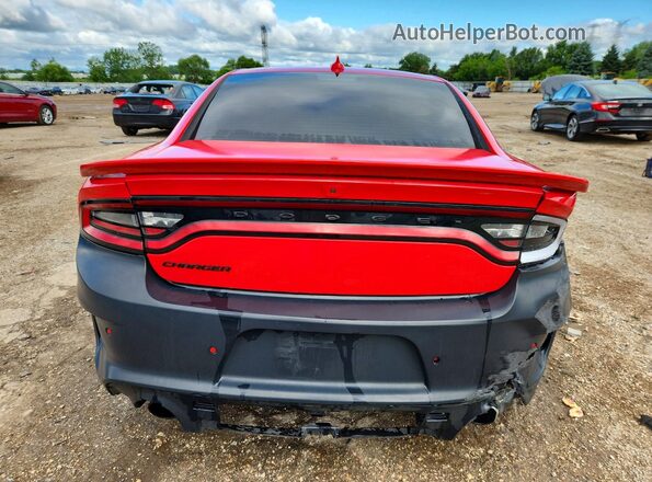 2C3CDXL99MH619254 2021 DODGE CHARGER Red Widok z tyłu