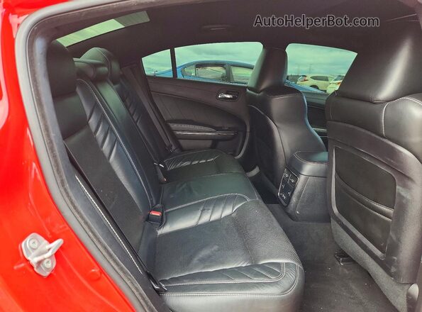 2C3CDXL99MH619254 2021 DODGE CHARGER Red Widok tylnych siedzeń