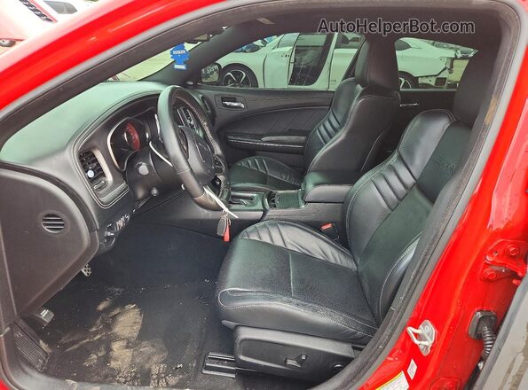 2C3CDXL99MH619254 2021 DODGE CHARGER Red Widok wnętrza z przodu