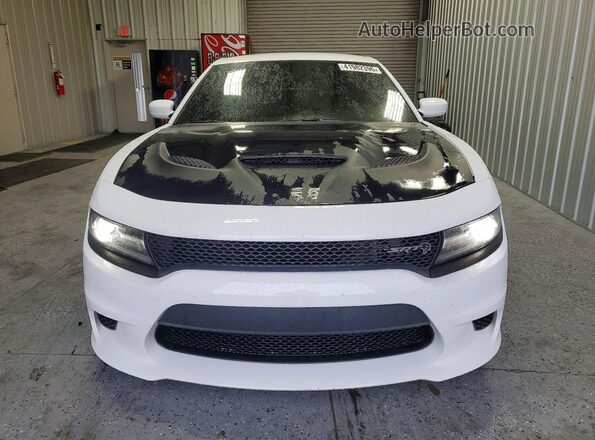 2C3CDXL9XKH540642 2019 DODGE CHARGER Белый Вид спереди