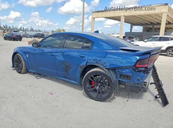 2C3CDXL9XLH188647 2020 DODGE CHARGER Синий Задняя левая четверть