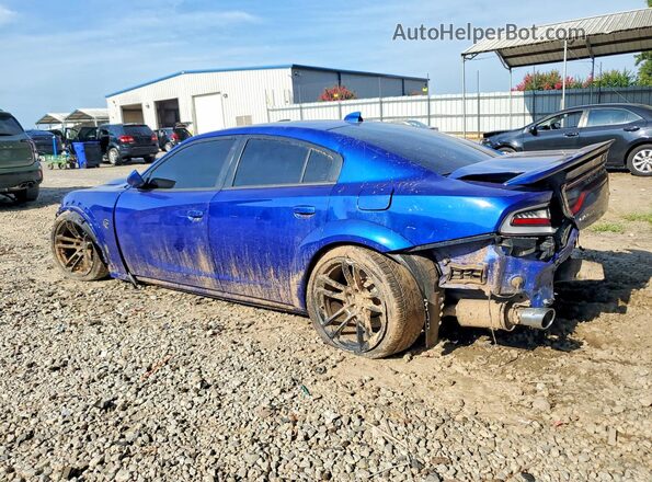 2C3CDXL9XNH121503 2022 DODGE CHARGER Синий Задняя левая четверть