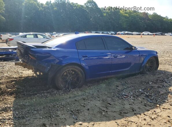 2C3CDXL9XNH121503 2022 DODGE CHARGER Синий Задняя правая четверть