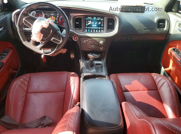 2C3CDXL9XNH121503 2022 DODGE CHARGER Синий Вид панели приборов