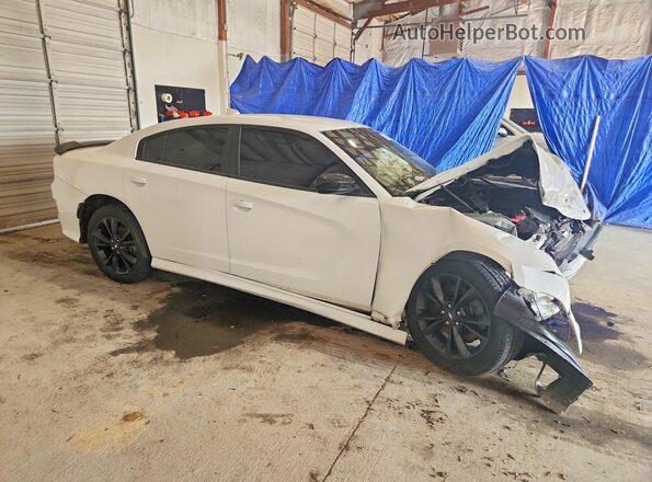 2C3CDXMG1LH145702 2020 DODGE CHARGER White Передня права чверть
