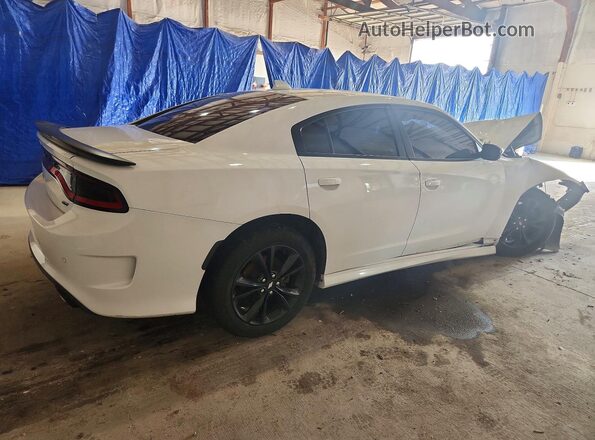 2C3CDXMG1LH145702 2020 DODGE CHARGER White Задня права чверть