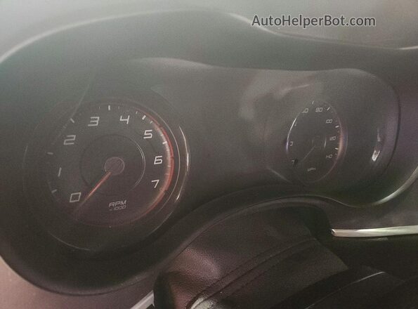 2C3CDXMG1LH145702 2020 DODGE CHARGER White Вид щитка приладів