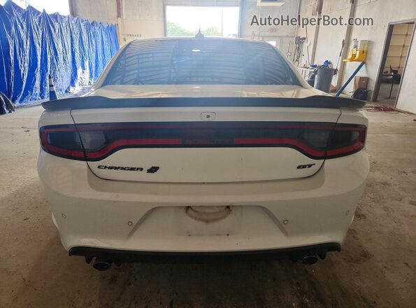 2C3CDXMG1LH145702 2020 DODGE CHARGER White Вид ззаду
