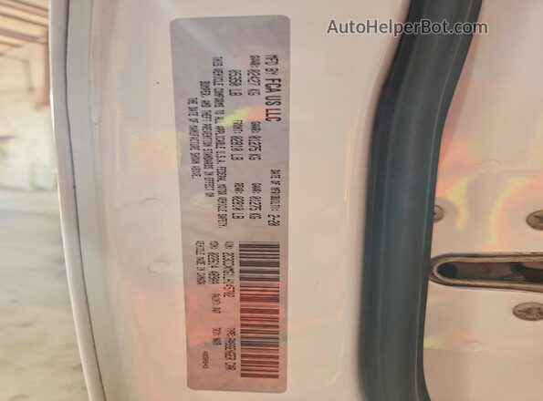 2C3CDXMG1LH145702 2020 DODGE CHARGER White Вид підкапотного простору
