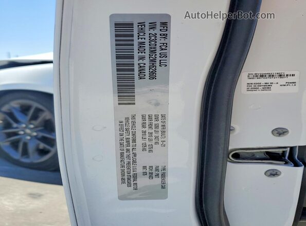 2C3CDXMG2MH629606 2021 DODGE CHARGER White Widok komory silnika