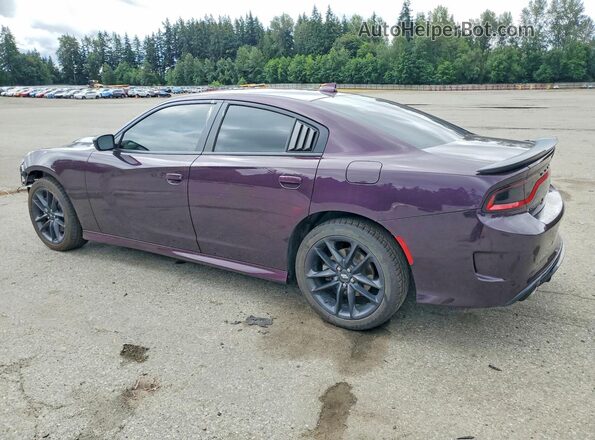 2C3CDXMG3MH570677 2021 DODGE CHARGER Purple Հետևի ձախ