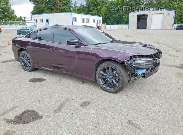 2C3CDXMG3MH570677 2021 DODGE CHARGER Purple Առջևի աջ