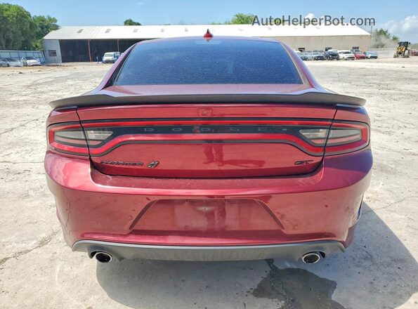 2C3CDXMG4PH511979 2023 DODGE CHARGER Maroon Widok z tyłu