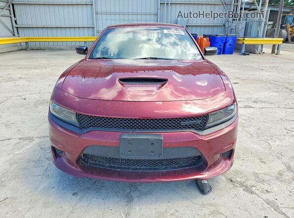 2C3CDXMG4PH511979 2023 DODGE CHARGER Maroon Widok z przodu