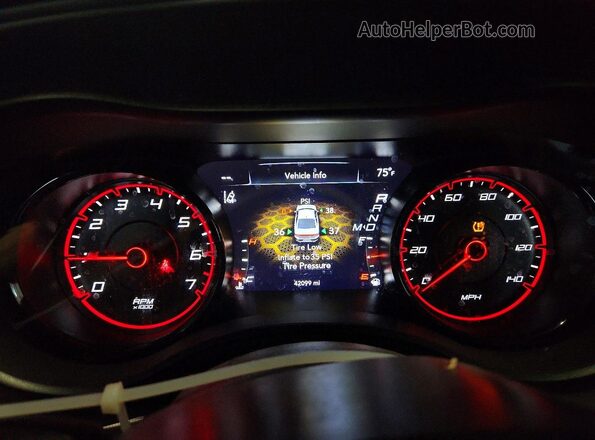 2C3CDXMG6PH675914 2023 DODGE CHARGER Черный Вид щитка приборов