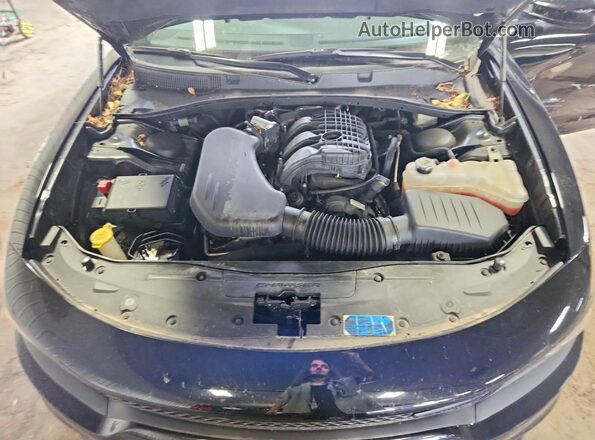 2C3CDXMG6PH675914 2023 DODGE CHARGER Черный Вид задней части салона