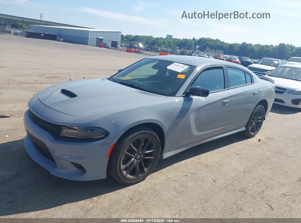 2C3CDXMG8MH622157 2021 DODGE CHARGER Gray Front left