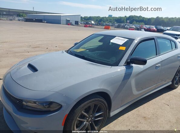2C3CDXMG8MH622157 2021 DODGE CHARGER Gray Front view