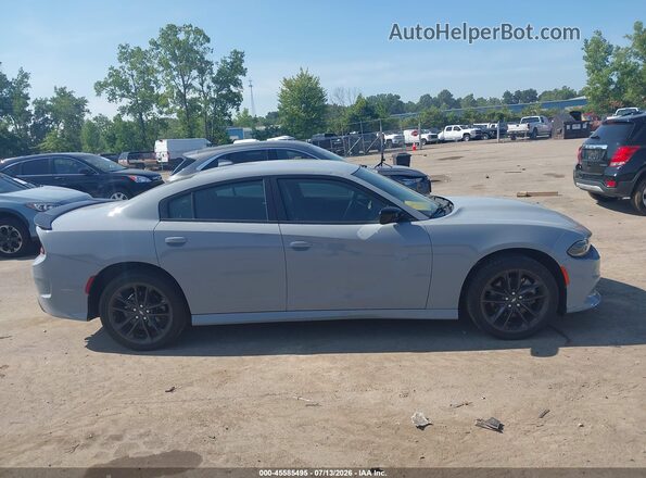 2C3CDXMG8MH622157 2021 DODGE CHARGER Gray Rear interior view