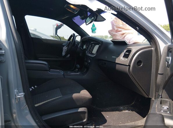 2C3CDXMG8NH214226 2022 DODGE CHARGER Gray Вид салону спереду