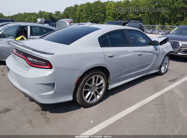 2C3CDXMG8NH214226 2022 DODGE CHARGER Gray Задня права чверть