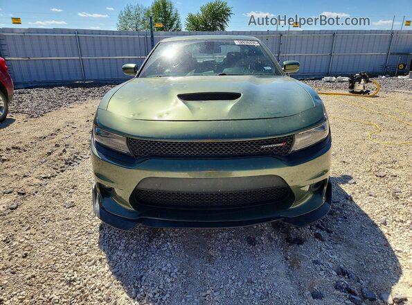 2C3CDXMG8NH236386 2022 DODGE CHARGER Green Вид спереду