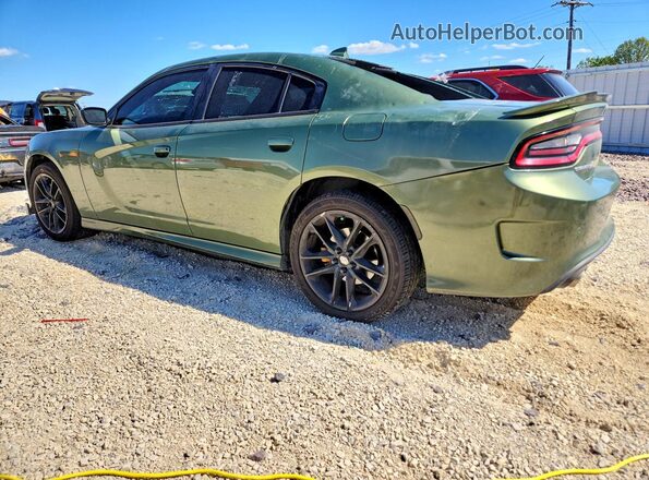 2C3CDXMG8NH236386 2022 DODGE CHARGER Green Задня ліва чверть
