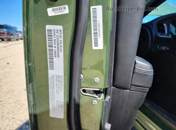 2C3CDXMG8NH236386 2022 DODGE CHARGER Green Вид підкапотного простору