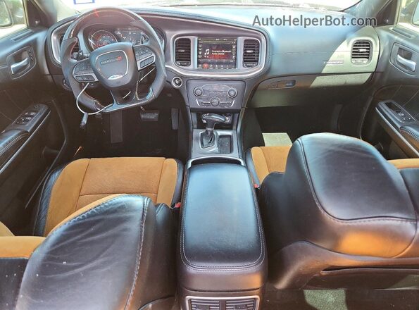 2C3CDXMG8NH236386 2022 DODGE CHARGER Green Вид панелі приладів