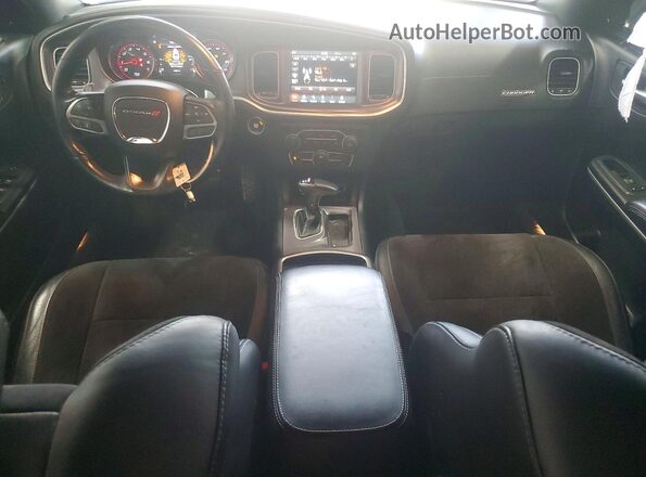 2C3CDXMG9LH220470 2020 DODGE CHARGER Blue Вид панелі приладів