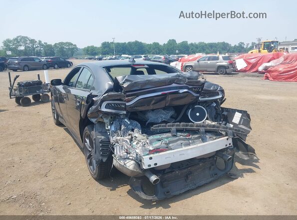 2C3CDXMGXNH167300 2022 DODGE CHARGER Gray Front view