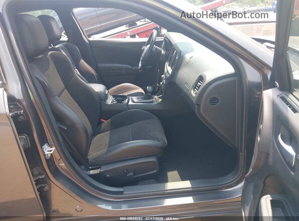2C3CDXMGXNH167300 2022 DODGE CHARGER Gray Front interior view