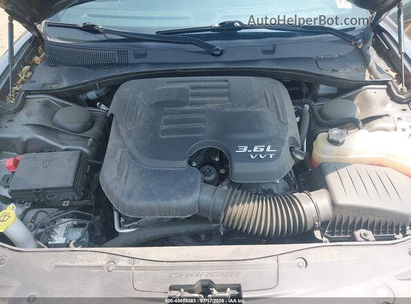 2C3CDXMGXNH167300 2022 DODGE CHARGER Gray Rear view