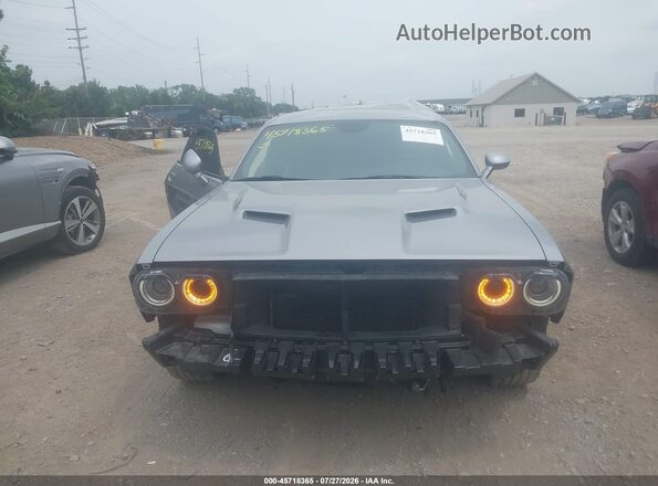 2C3CDZAG0GH138598 2016 DODGE CHALLENGER Silver Вид щитка приладів