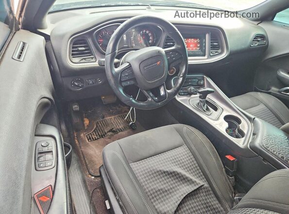 2C3CDZAG0GH183508 2016 DODGE CHALLENGER Black წინა პანელის ხედი